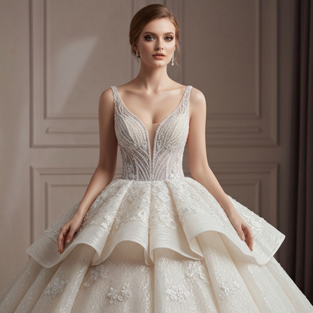 Váy Cưới Ball Gown